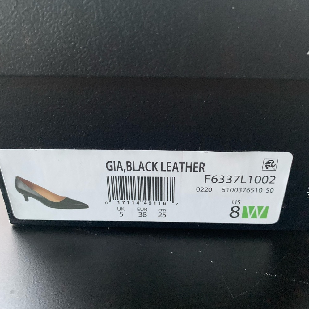 Naturalizer Black Kitten Pumps Women - Picture 8 of 12